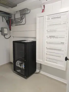 Armoire réseau technique