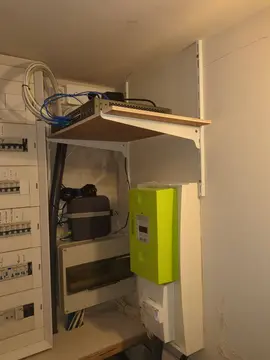 Installation réseau en combles