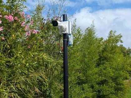 Installation d'une caméra de vidéosurveillance