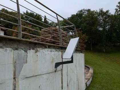 Installation d'une antenne extérieure